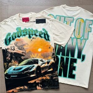 Godspeed Men's Graphic Tee - White